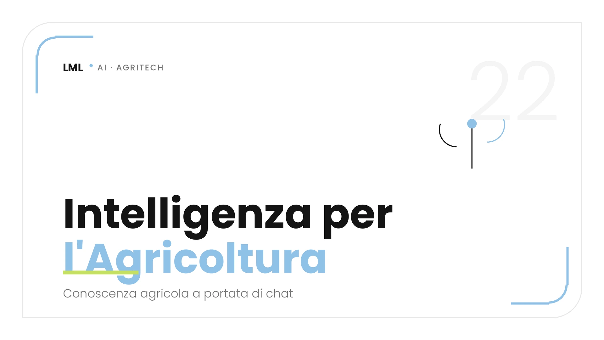 Assistente AI per l'agricoltura con chat e knowledge base specializzata