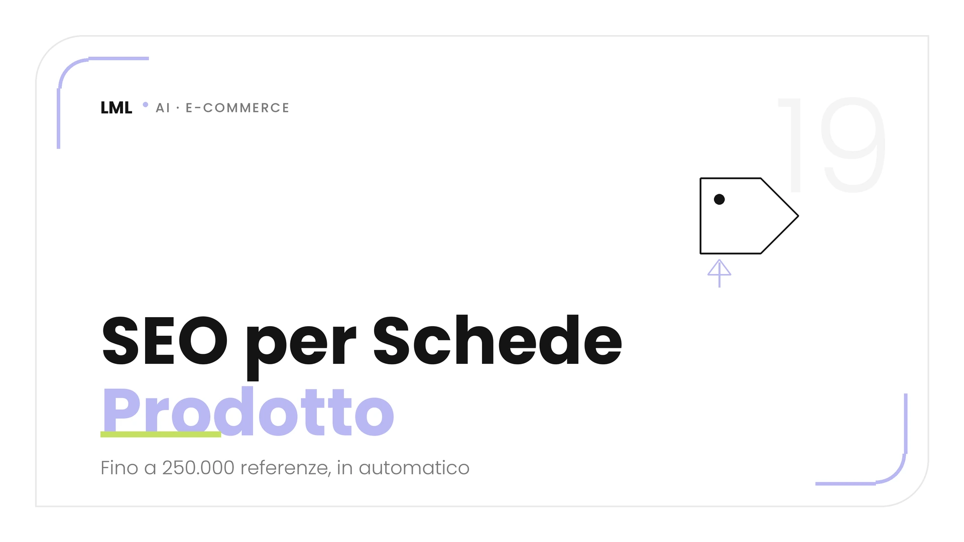 Scheda prodotto e-commerce arricchita automaticamente con contenuti SEO generati dall'AI