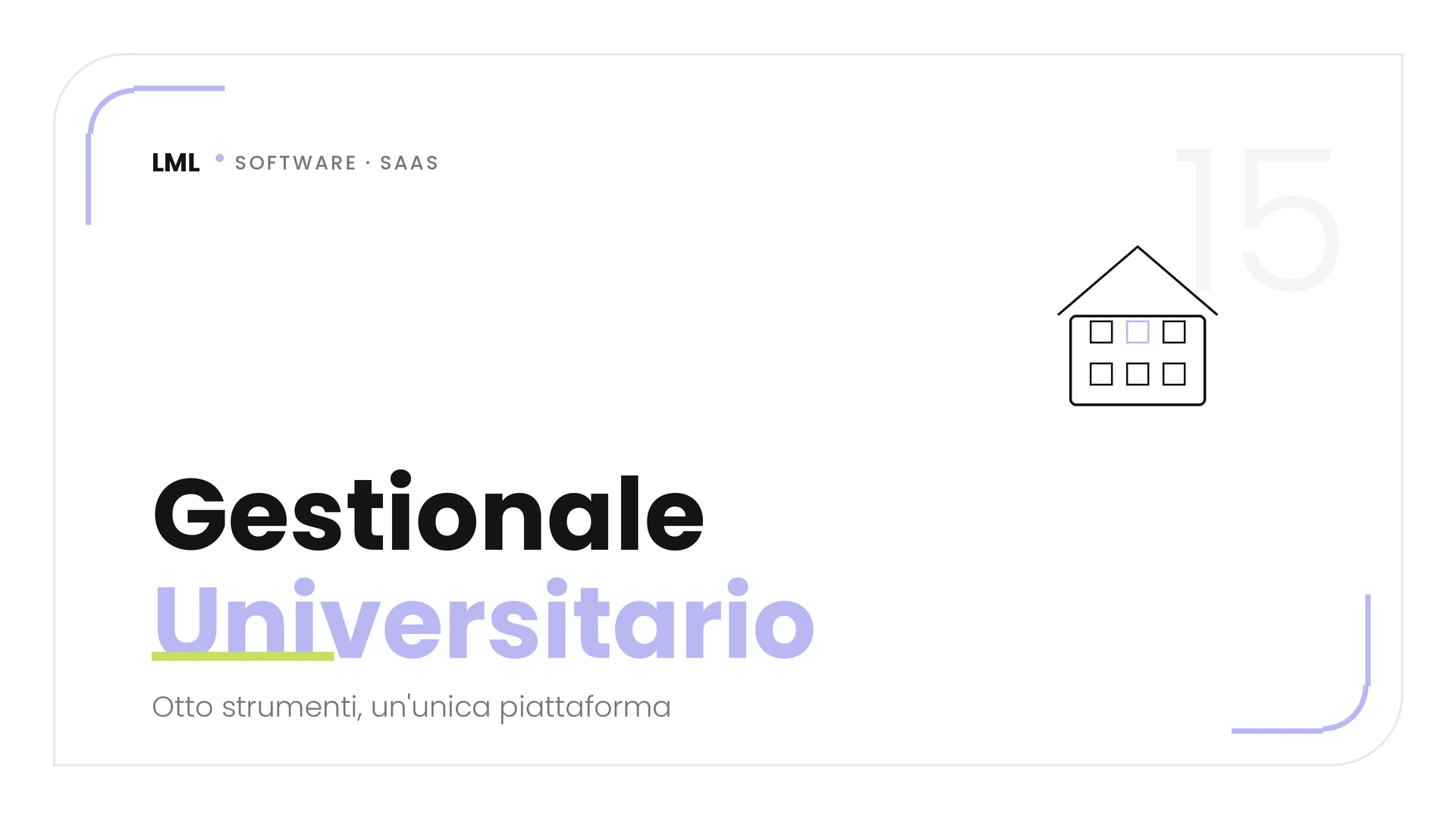 Dashboard modulare per la gestione studenti di un polo universitario